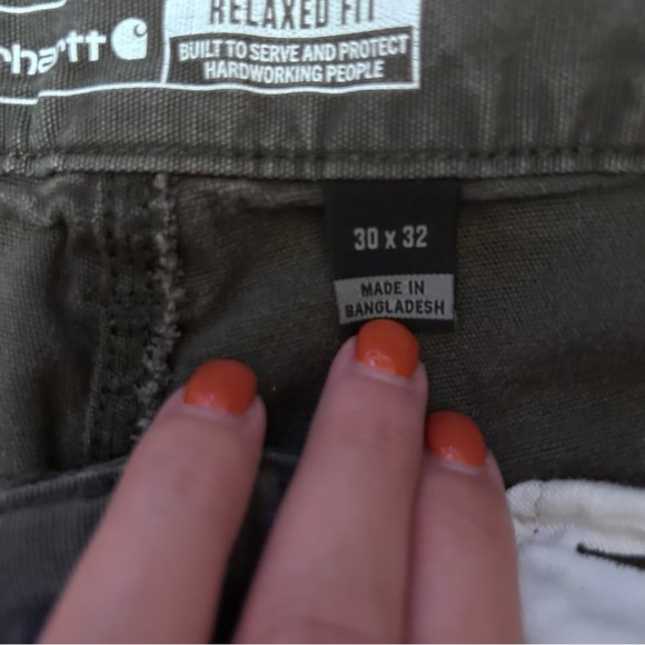 Carhartt Men's Dark Gray Chinos 30x32 great condition. - Picture 4 of 8